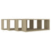 Wall Cube Shelves 4 Pcs Sonoma Oak Chipboard Nbioat