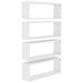 Wall Cube Shelves 4 Pcs White 60x15x23 Cm Chipboard Nbiota