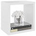 Wall Cube Shelves 4 Pcs White Nbibpt