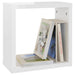 Wall Cube Shelves 6 Pcs Glossy Look White 30x15x30 Cm Nbibon