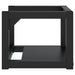 Wall-mounted Bathroom Washbasin Frame Black 40x38x31 Cm