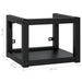 Wall-mounted Bathroom Washbasin Frame Black 40x38x31 Cm