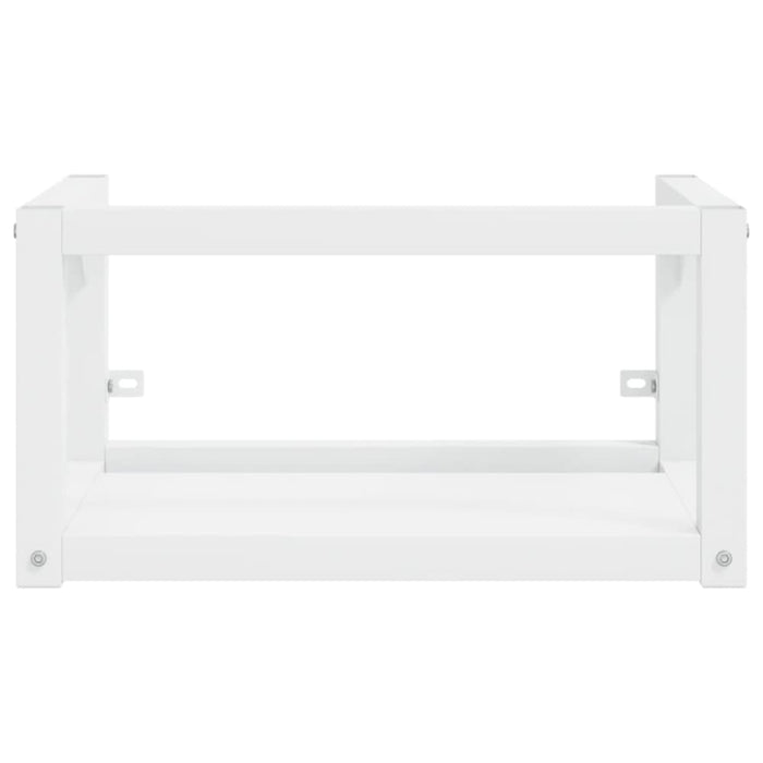 Wall-mounted Bathroom Washbasin Frame White 59x38x31 Cm