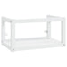 Wall-mounted Bathroom Washbasin Frame White 59x38x31 Cm