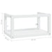 Wall-mounted Bathroom Washbasin Frame White 59x38x31 Cm