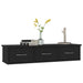 Wall - mounted Drawer Shelf Black Chipboard Nbbpkp