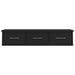 Wall - mounted Drawer Shelf Black Chipboard Nbbpkp