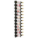 Wall Mounted Wine Rack For 12 Bottles Black Iron Xnxall