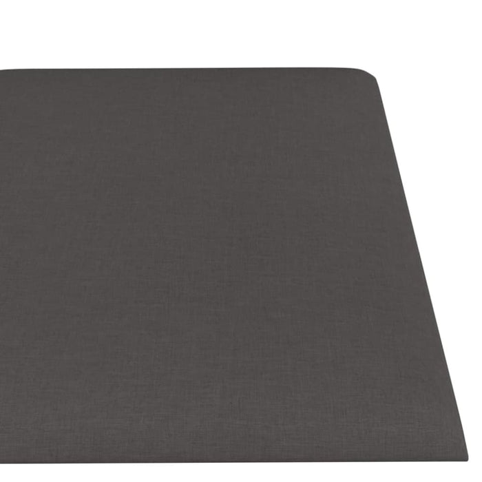 Wall Panels 12 Pcs Dark Grey 30x15 Cm Fabric 0.54 M² Taaboo