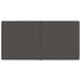 Wall Panels 12 Pcs Dark Grey 60x30 Cm Fabric 2.16 M² Taabia