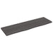 Wall Shelf Dark Grey 100x30x2 Cm Treated Solid Wood Oak