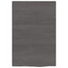 Wall Shelf Dark Grey 40x60x2 Cm Treated Solid Wood Oak