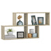 Wall Shelf Sonoma Oak Chipboard Nbiolt