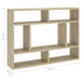 Wall Shelf Sonoma Oak Chipboard Nbtbbp