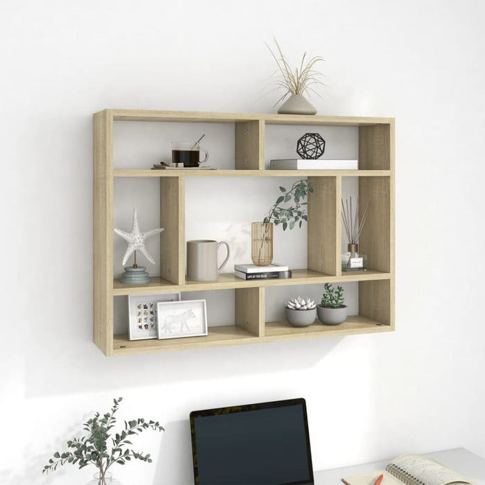 Wall Shelf Sonoma Oak Chipboard Nbtbbp