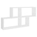 Wall Shelf White Chipboard Nbiolb