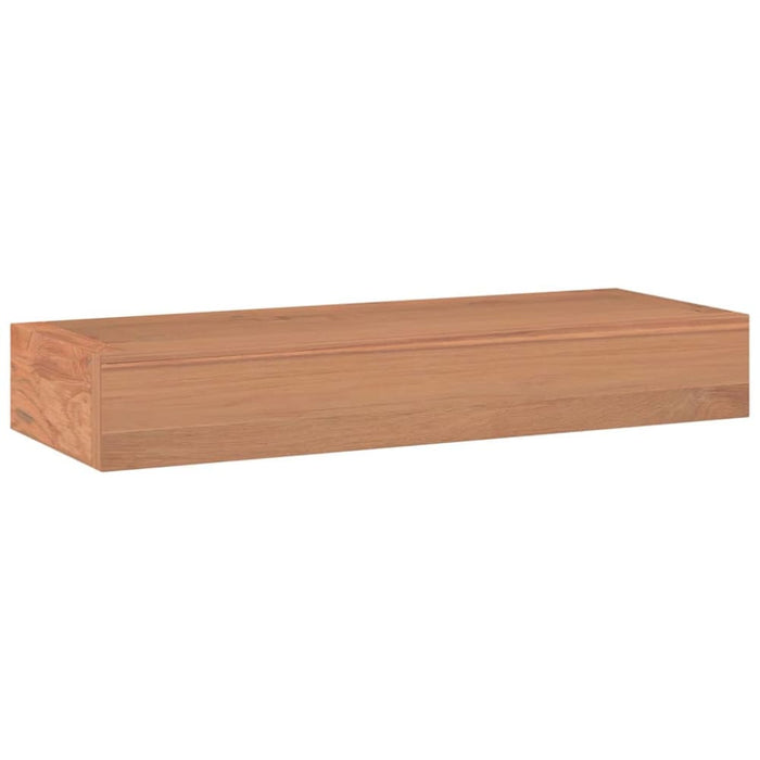 Wall Shelves 2 Pcs 40x15x6 Cm Solid Wood Teak Tabipa