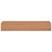 Wall Shelves 2 Pcs 40x15x6 Cm Solid Wood Teak Tabipa