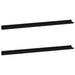 Wall Shelves 2 Pcs Black Txllll