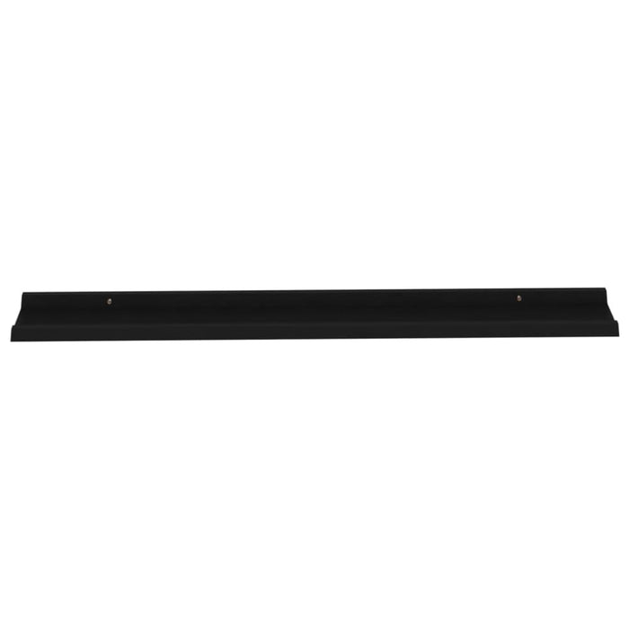 Wall Shelves 2 Pcs Black Txllll