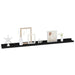 Wall Shelves 2 Pcs Black Txlllp