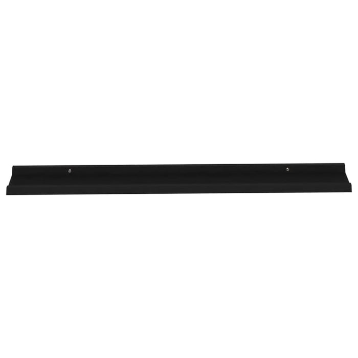 Wall Shelves 2 Pcs Black Txlllp