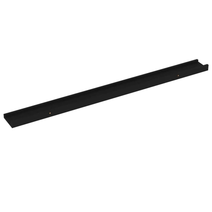 Wall Shelves 2 Pcs Black Txlllp