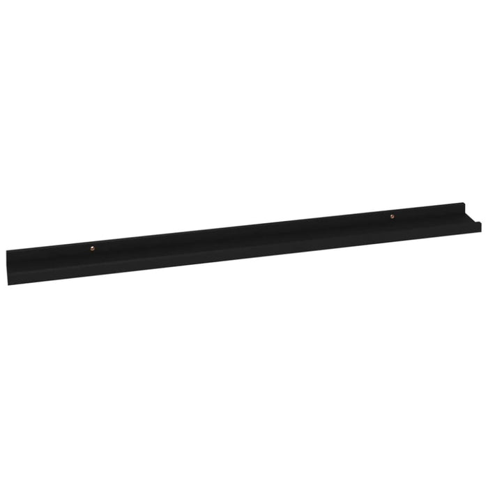 Wall Shelves 2 Pcs Black Txlllp