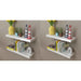 Wall Shelves 4 Pcs White Xipkki