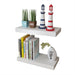 Wall Shelves 4 Pcs White Xipkkl