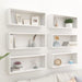 Wall Shelves 6 Pcs White 60x15x23 Cm Chipboard Nbiotp