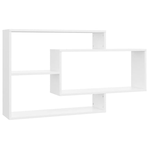 Wall Shelves White Chipboard Nbbtxa