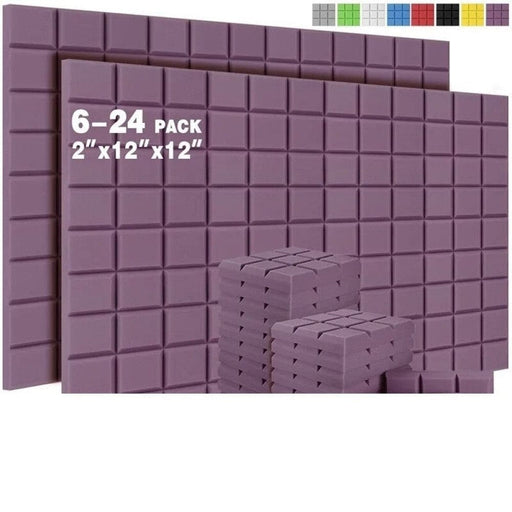 Wall Soundproofing Foam Panels 6/12/24pcs Acoustic