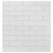 3d Wallpaper Bricks Self-adhesive 40 Pcs White Opbixb