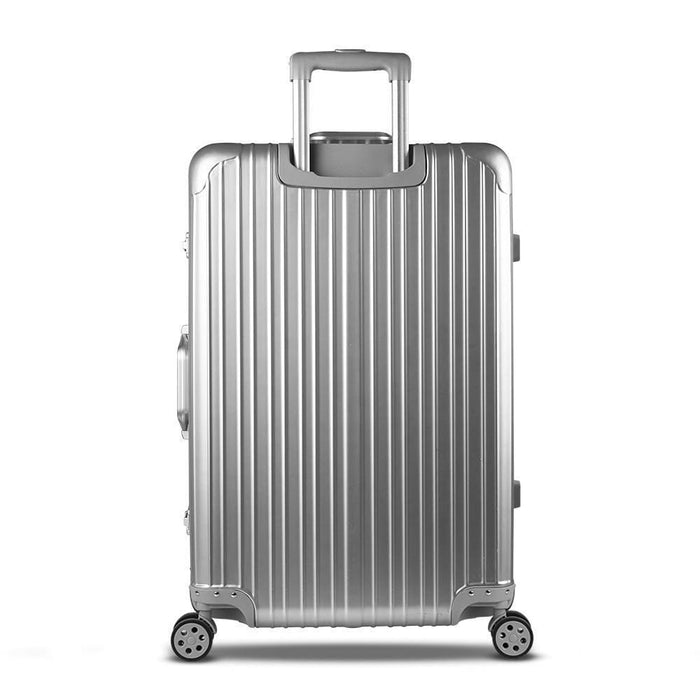 Wanderlite 28’ Aluminium Luggage Trolley - Silver