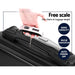 Wanderlite 28’ Luggage Trolley Travel Suitcase Set Tsa