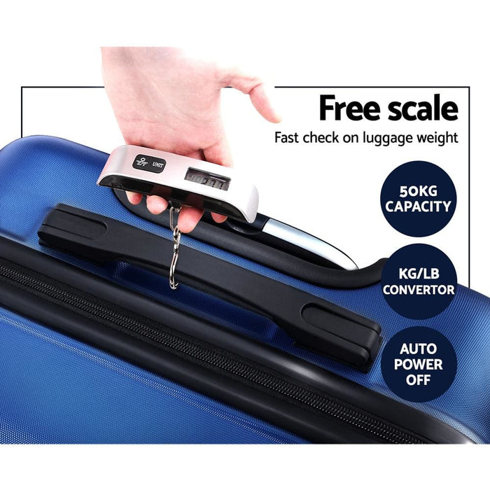 Wanderlite 2pcs Carry On Luggage Sets Suitcase Tsa Travel