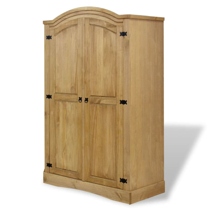 Wardrobe Mexican Pine Corona Range 2 Doors Xatitx