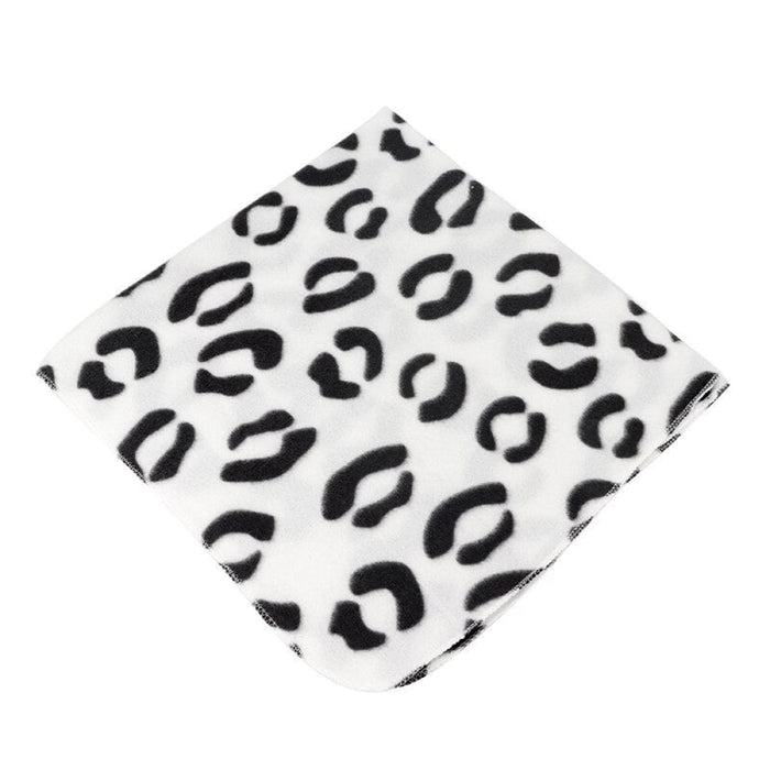 Warm Comfortable Soft Paw Print Pet Sleeping Blanket