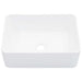 Wash Basin 40x30x13 Cm Ceramic White Oatkok