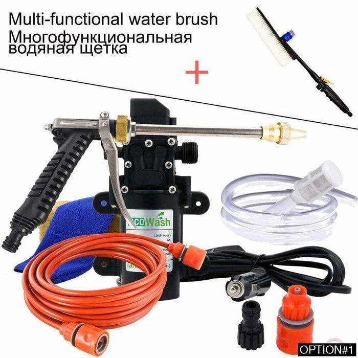 Car Washer Gun Pump High Pressure Cleaner 12v Care Portable