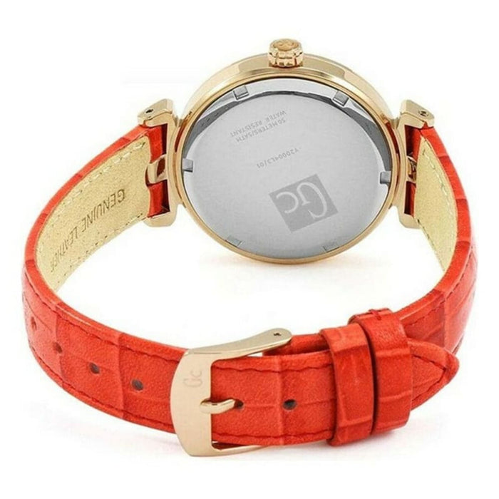 Gc Watches Y20004l3 Ladies Quartz Watch Orange 34mm