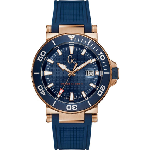 Gc Watches Y36004g7 Men’s Quartz Watch Blue 44 Mm