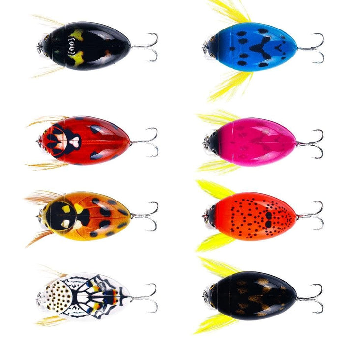 Water Bionic Beetle Bait For Bass Fishing