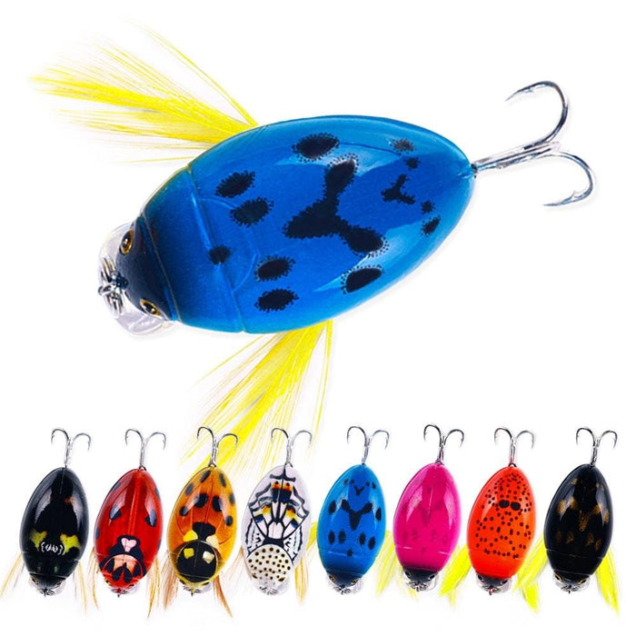 Water Bionic Beetle Bait For Bass Fishing