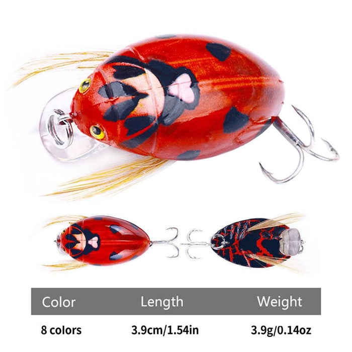 Water Bionic Beetle Bait For Bass Fishing