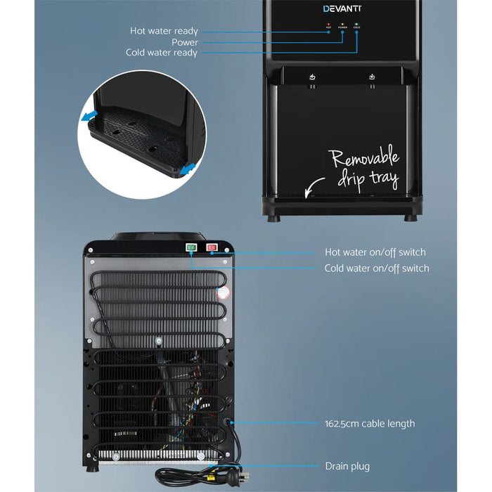 Goslash Picks Water Cooler Dispenser Bench Top Cold Hot Two