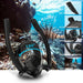 Water Sports Diving Equipment Full Dry Silicone Mask