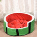 Watermelon Washable Soft Cosy Pet House For Small Dog