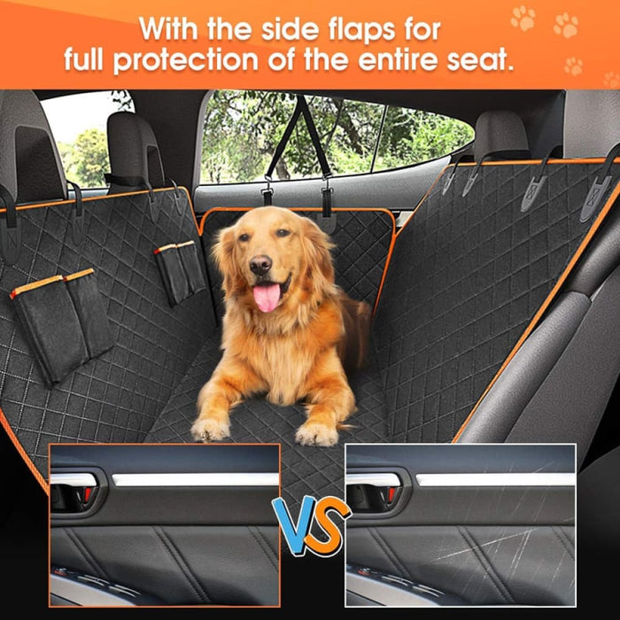 Waterproof 4 Bags Scratchproof Washable Nonslip Back Seat